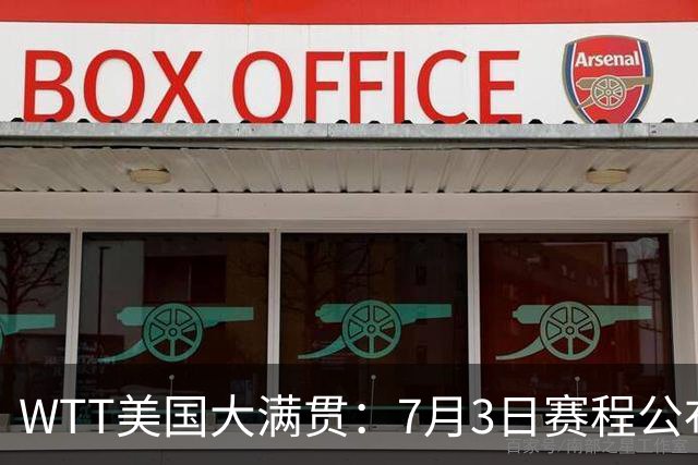 WTT美国大满贯：7月3日赛程公布！莎头组合再登场，王楚钦一日2战
